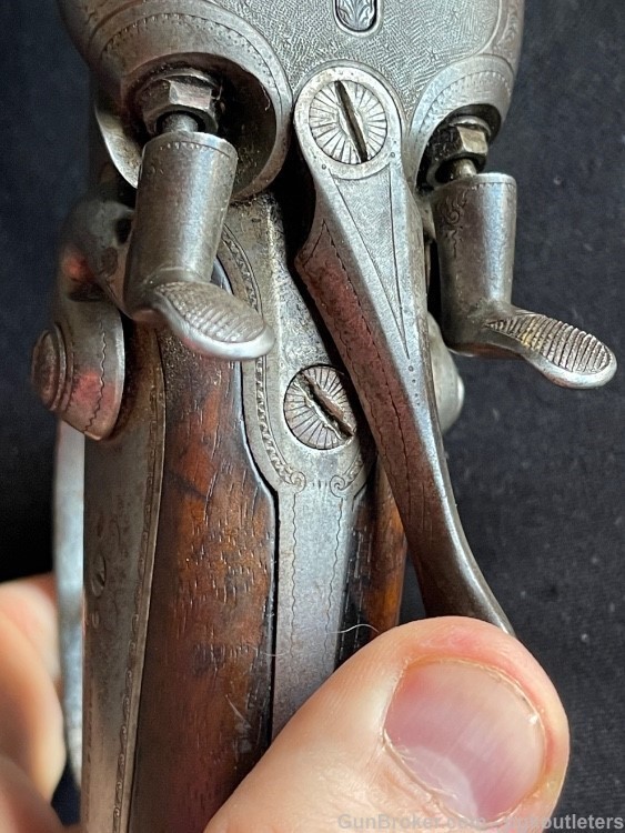 JP Sauer & Son Double Hammer Buchsflinte Combination Gun-img-26