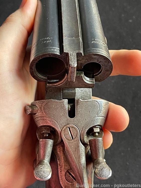 JP Sauer & Son Double Hammer Buchsflinte Combination Gun-img-25
