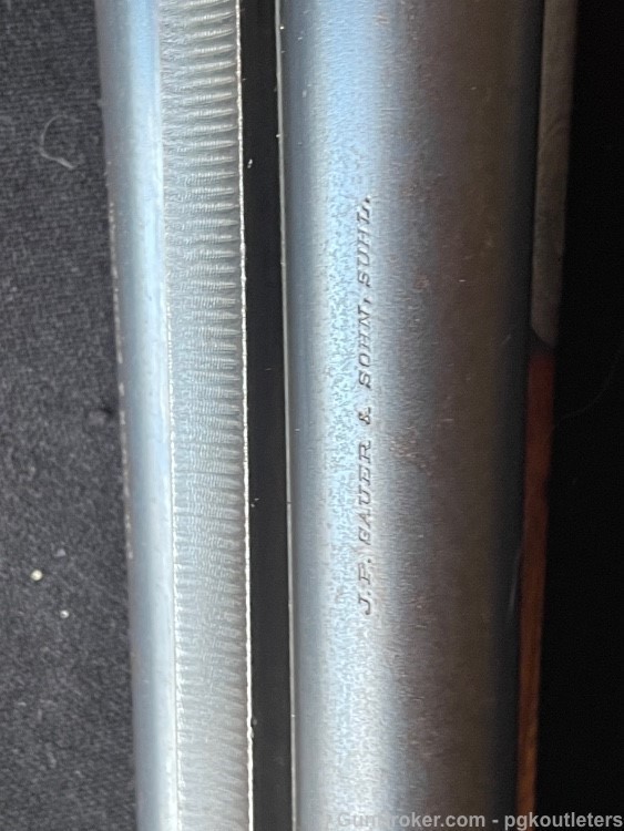 JP Sauer & Son Double Hammer Buchsflinte Combination Gun-img-28
