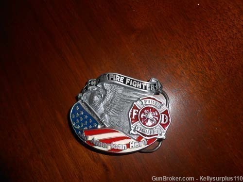 The Fire Fighter - An American Hero Buckle - 4202-img-0