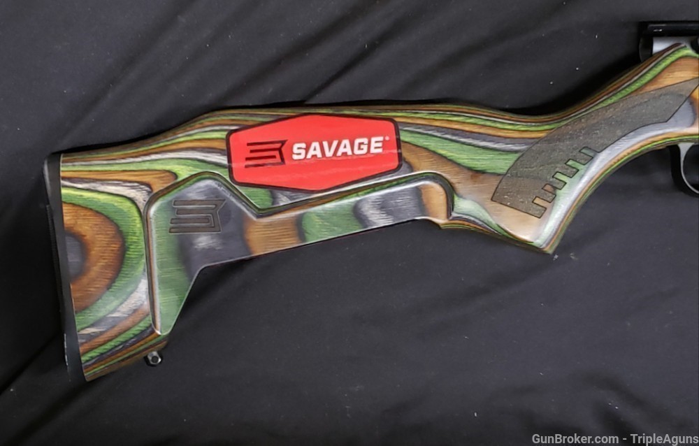 Savage Arms 93/17 Minimalist 17HMR 18in barrel 10rd green stock 96636-img-6