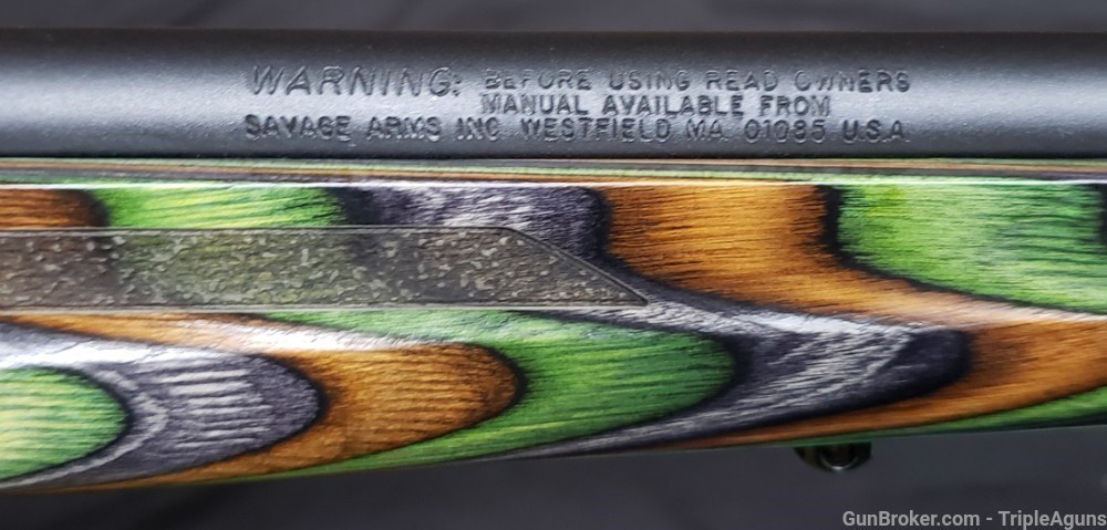 Savage Arms 93/17 Minimalist 17HMR 18in barrel 10rd green stock 96636-img-14