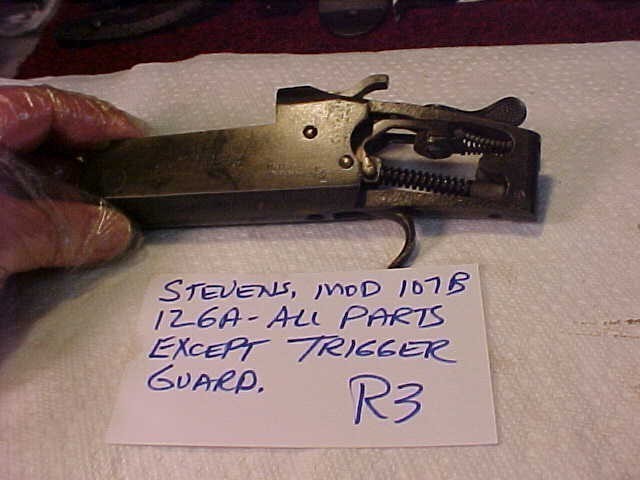 Stevens Model 107B 12 Ga with All Parts Except Trigger Guard-img-1