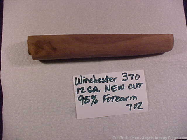 Winchester 370 - 95% wood forearm newly made-img-2