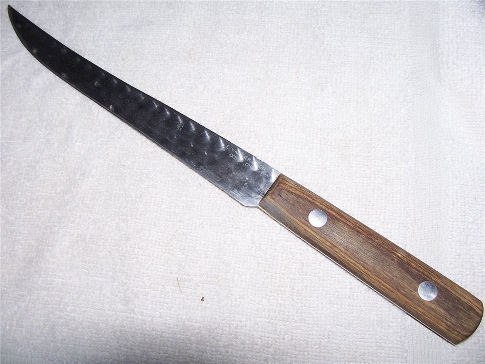 Large Warther Butcher Knife-E. Warther + Son-img-1