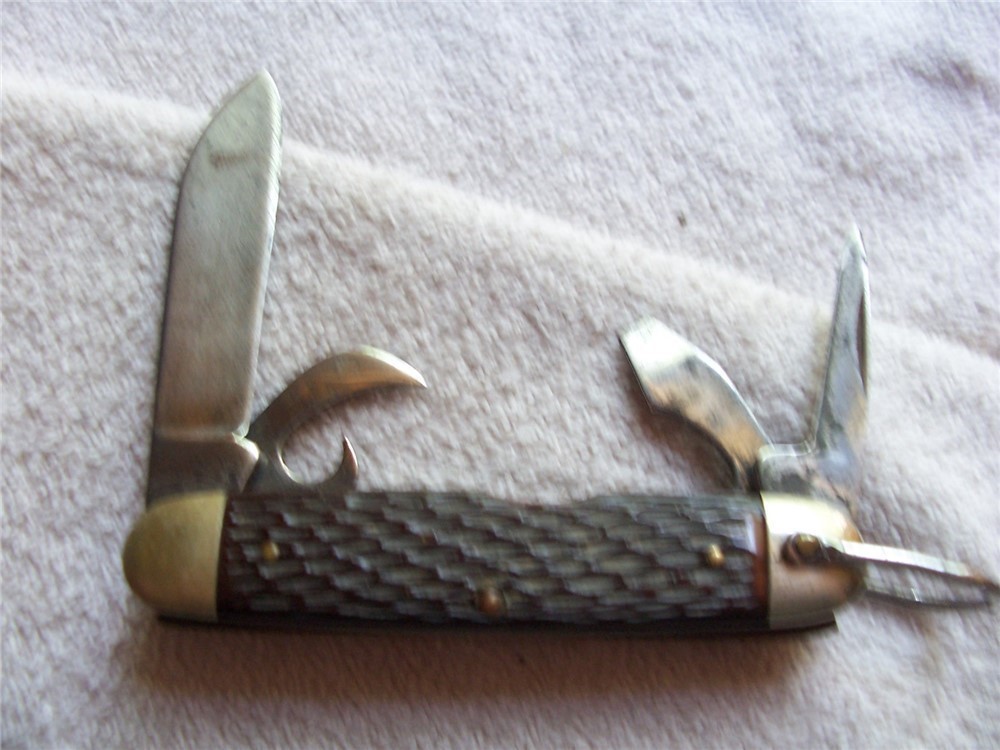 Ulster Official Boy Scout Knife--easy open-USA-img-1