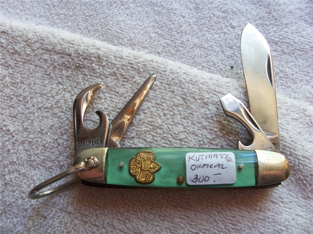 Kutmaster Official Girl Scout Knife--easy open -USA-img-0