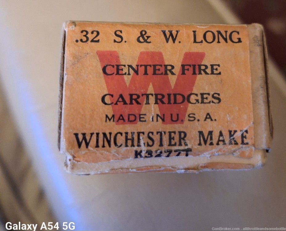 (31) rounds .32 S&W long Winchester 98 grains in original box-img-8