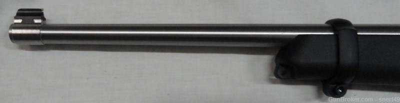 Ruger 10/22 22 LR Stainless Steel 18.5” Bbl 10+1 Blk Synthetic Stock #1256-img-11