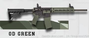 Tippmann Arms M4-22 LTE - 22LR - OD Green - 16" Threaded Barrel - 25+1-img-0