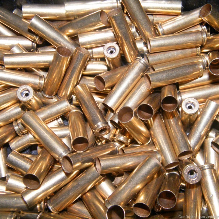 30 Carbine PPU Commercial Brass Matching Headstamp Decapped Clean 500 Pc-img-0