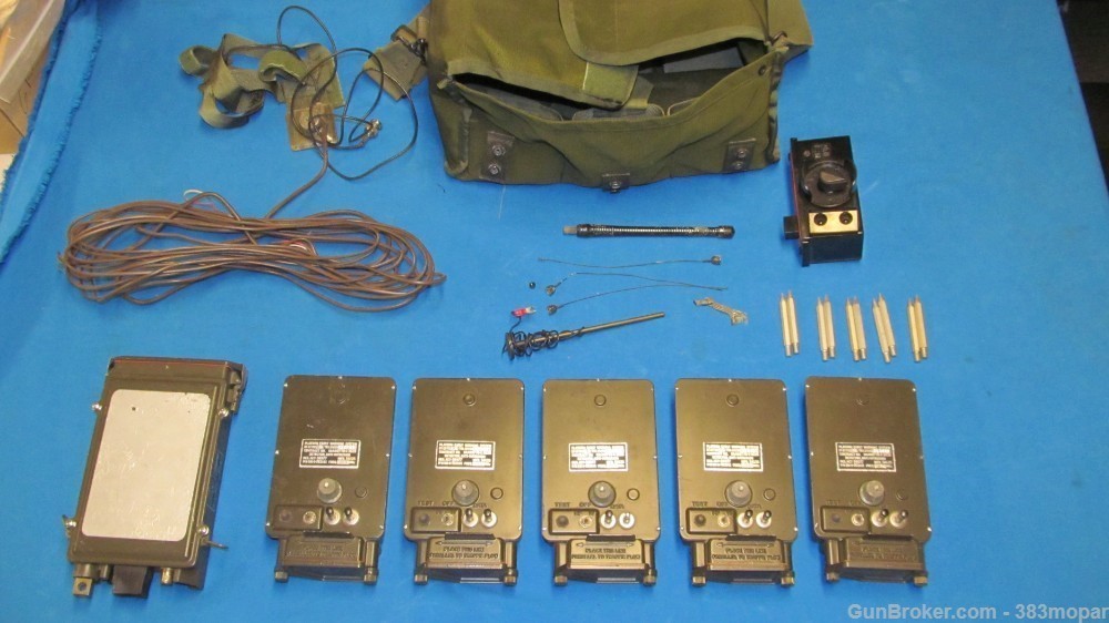 RARE US Vietnam Platoon Early Warning System Detector Anti Intrusion Radio-img-0