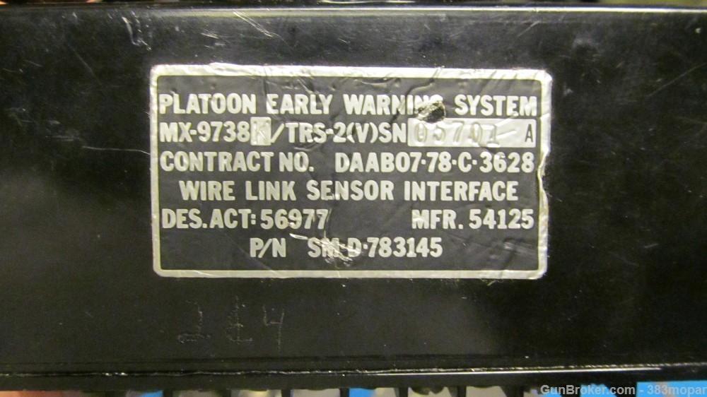 RARE US Vietnam Platoon Early Warning System Detector Anti Intrusion Radio-img-7