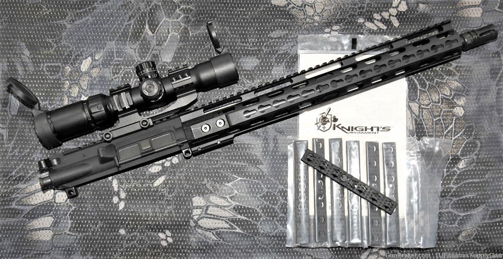 7.62x39mm 16" Complete Upper Receiver w/ 15" Keymod HG, 1.5-4x Scope-img-0