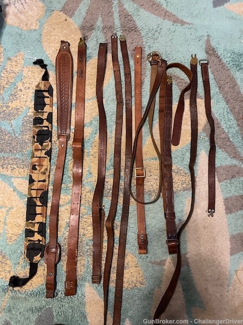 Leather and Fabric Sling Lot-img-0