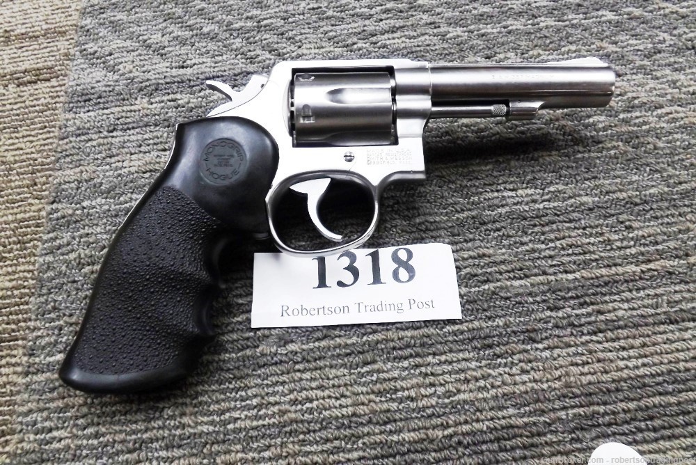 S&W .357 model 65-2 Stainless 4” HB Satin TH VG 1989 VG Smith & Wesson -img-20