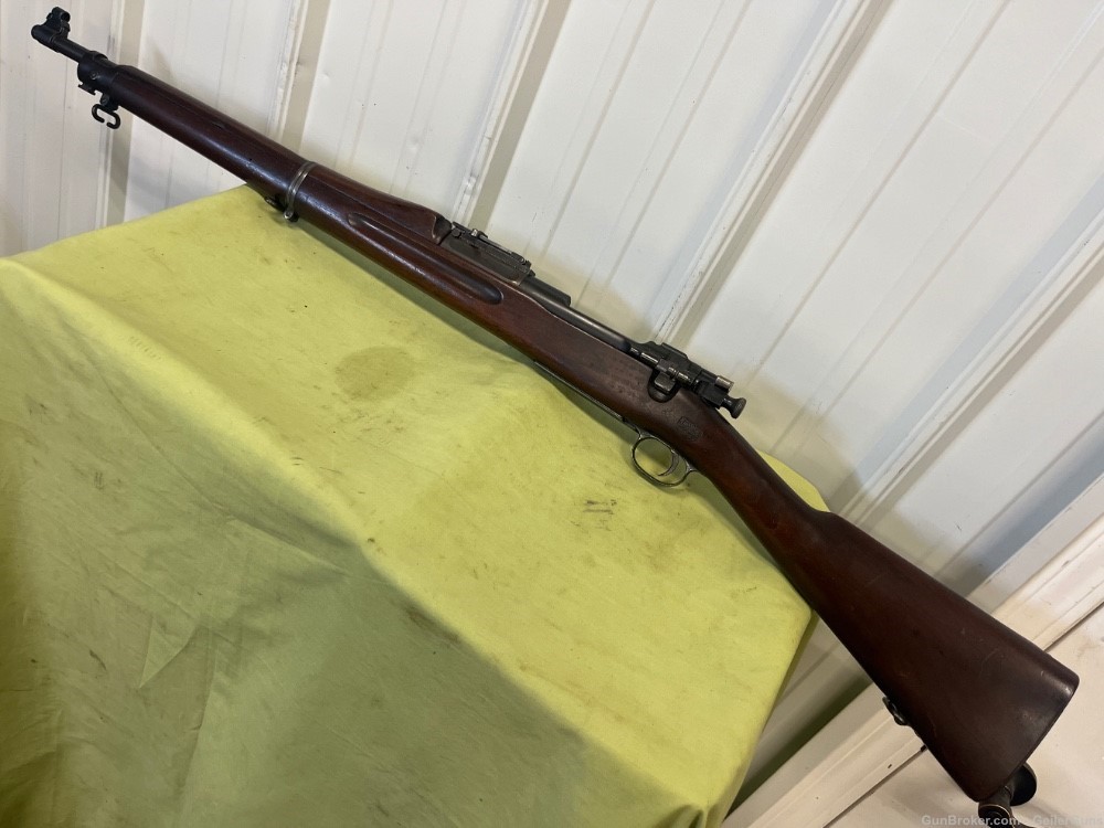 Rare US Springfield Hoffer Thompson 22 Caliber 1903 1908 3-08 Rifle -img-11