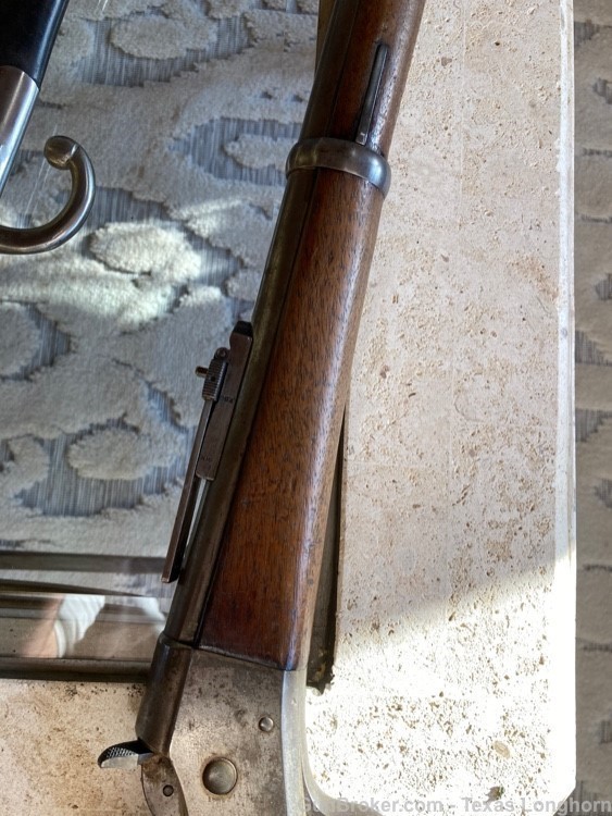 Remington Rolling Block M1867 Danish Rifle 11.7x51R Bayonet-Sword Scabbard-img-13