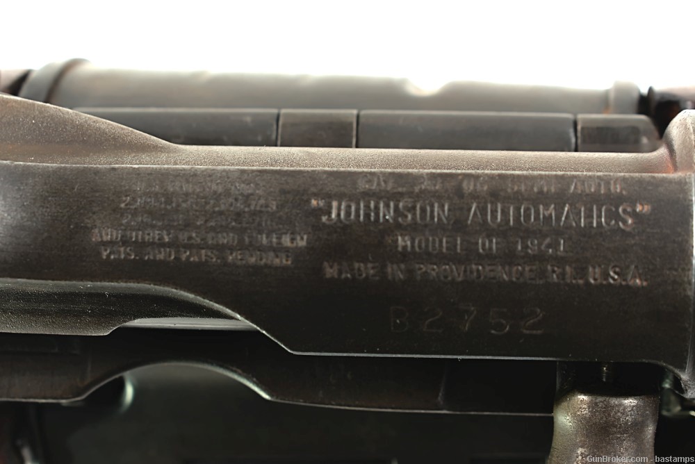 Rare WWII Johnson Automatics Model 1941 Semi-Auto Rifle - SN: B2752 (C&R)-img-38