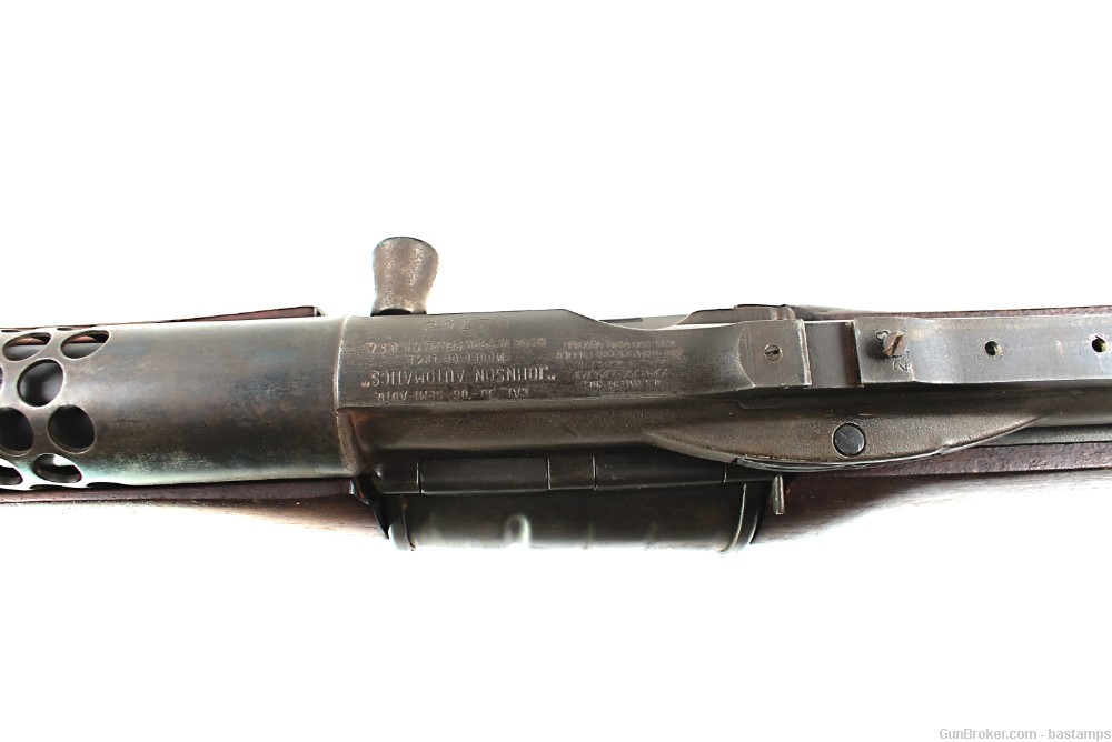 Rare WWII Johnson Automatics Model 1941 Semi-Auto Rifle - SN: B2752 (C&R)-img-7