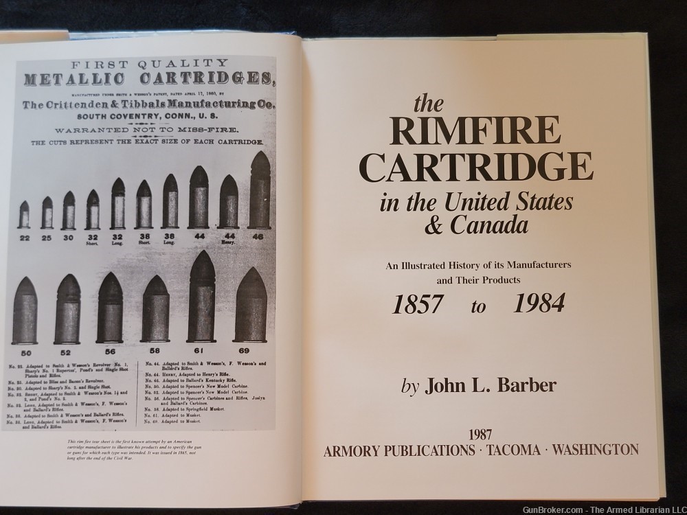 Rimfire Cartridge in the United States and Canada 1857-1984 By John Barber-img-3