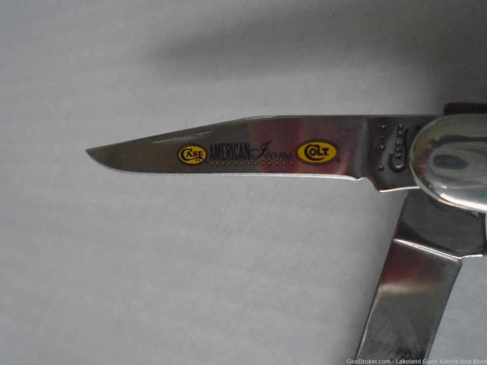UBER Rare NIB Case XX Colt #CA47481 American Icons 175TH Anniversary Knife!-img-20