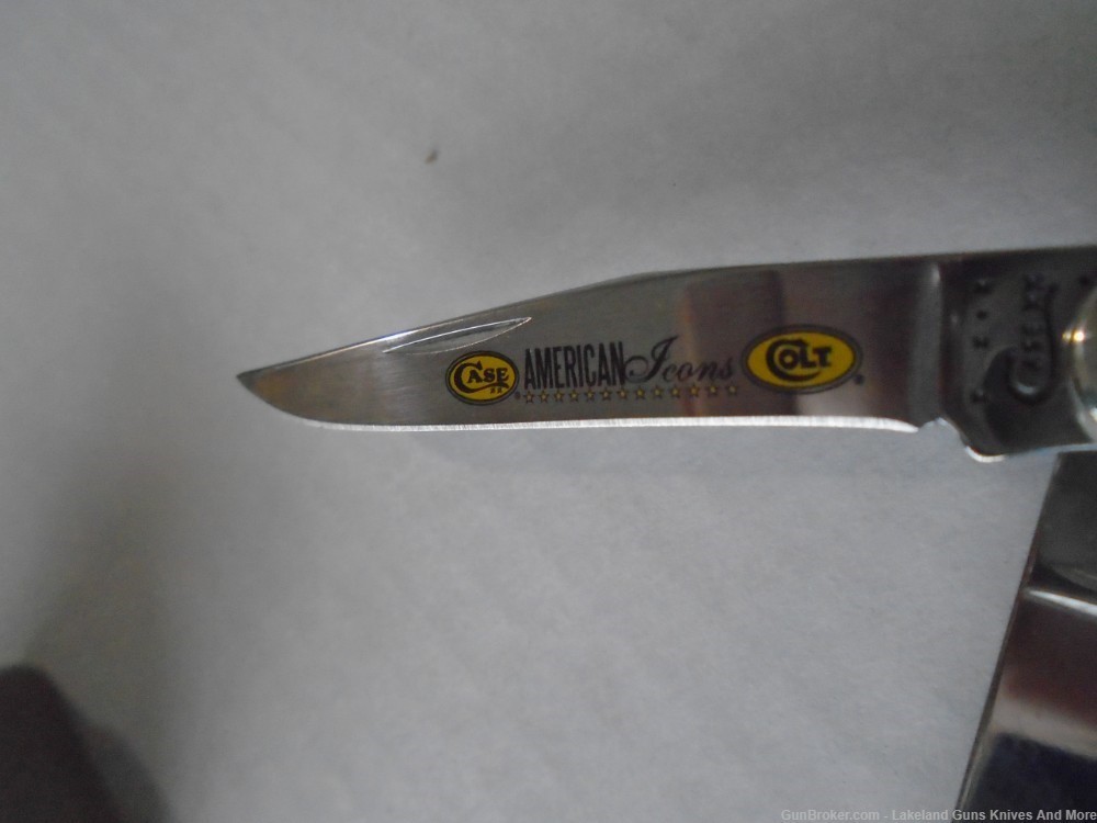 UBER Rare NIB Case XX Colt #CA47481 American Icons 175TH Anniversary Knife!-img-19