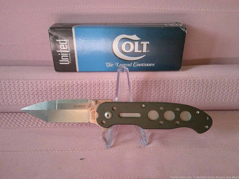 NIB Colt Cobra Tanto Knife Made in Solingen Germany in 2002-img-0