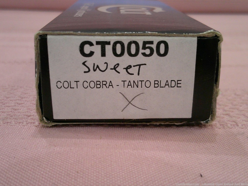 NIB Colt Cobra Tanto Knife Made in Solingen Germany in 2002-img-15