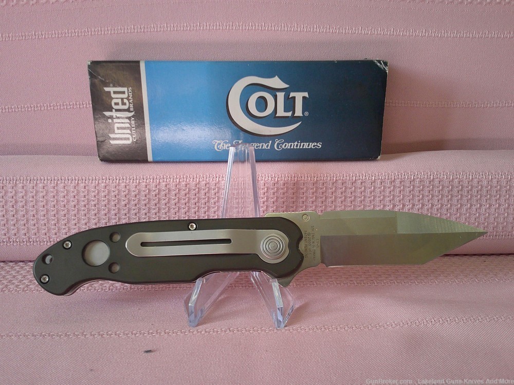 NIB Colt Cobra Tanto Knife Made in Solingen Germany in 2002-img-1