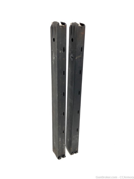 Lot of 2 - SIG Swiss Model 1920 Bergmann 50rd Mags .30 Luger M20 7.65x25mm-img-3