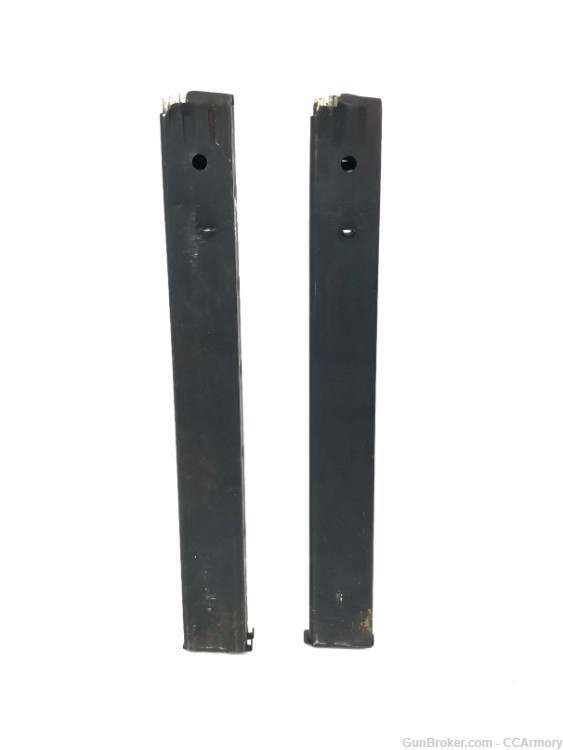 Lot of 2 - SIG Swiss Model 1920 Bergmann 50rd Mags .30 Luger M20 7.65x25mm-img-1