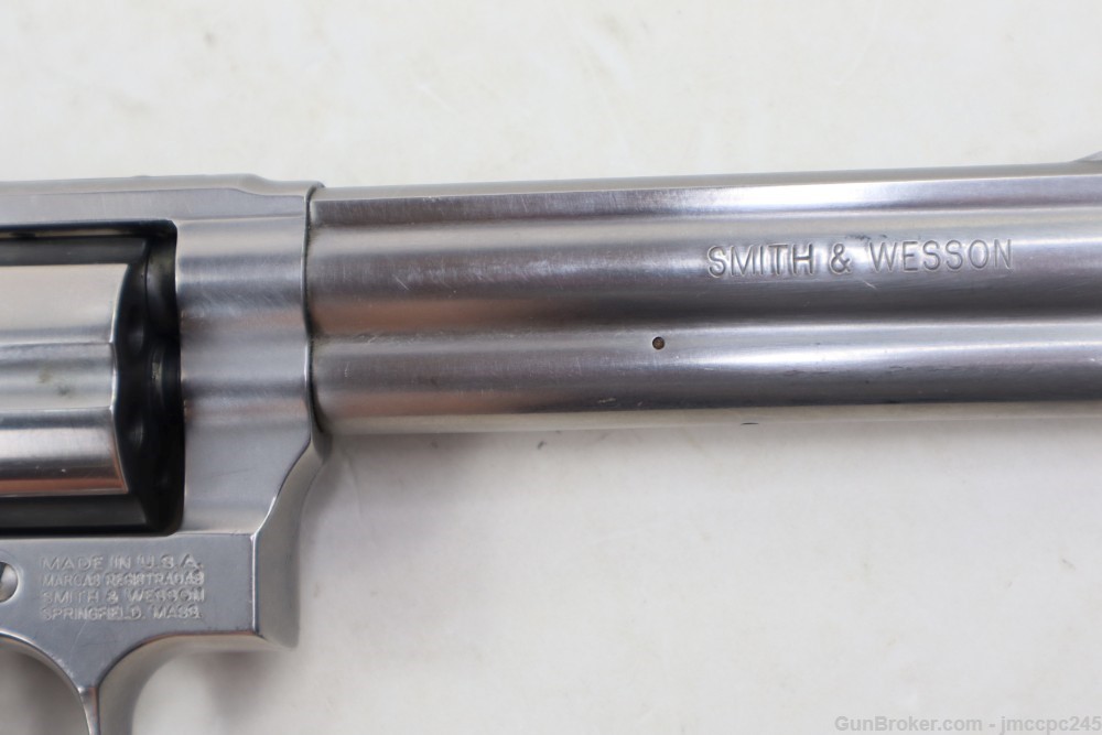 Rare Nice Stainless Smith & Wesson 617-5 .22 LR Revolver W/ Box W/ 6" BBL -img-20