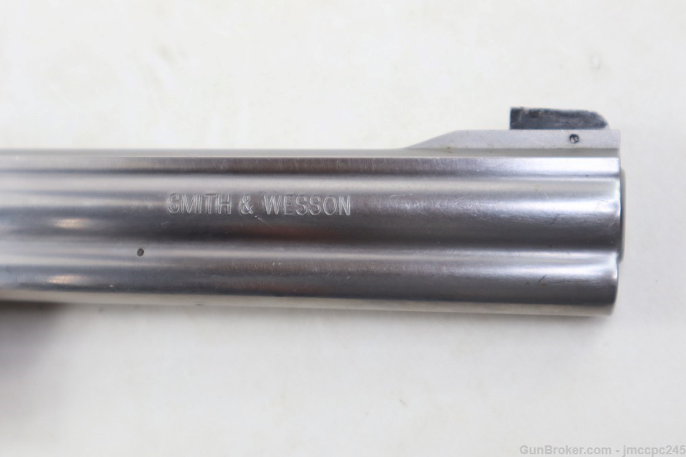 Rare Nice Stainless Smith & Wesson 617-5 .22 LR Revolver W/ Box W/ 6" BBL -img-21