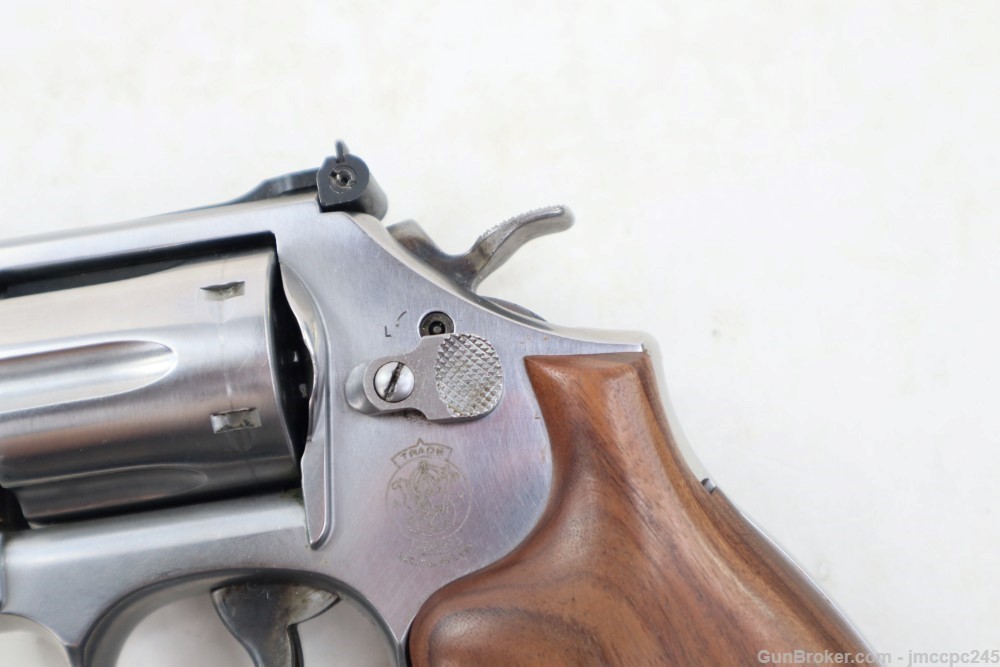 Rare Nice Stainless Smith & Wesson 617-5 .22 LR Revolver W/ Box W/ 6" BBL -img-10