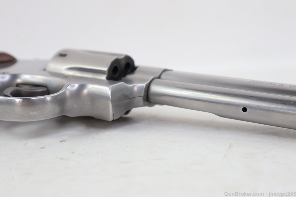 Rare Nice Stainless Smith & Wesson 617-5 .22 LR Revolver W/ Box W/ 6" BBL -img-25
