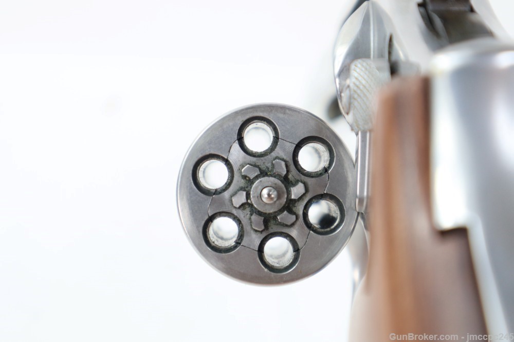 Rare Nice Stainless Smith & Wesson 617-5 .22 LR Revolver W/ Box W/ 6" BBL -img-36