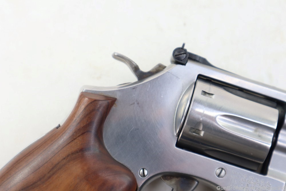Rare Nice Stainless Smith & Wesson 617-5 .22 LR Revolver W/ Box W/ 6" BBL -img-17