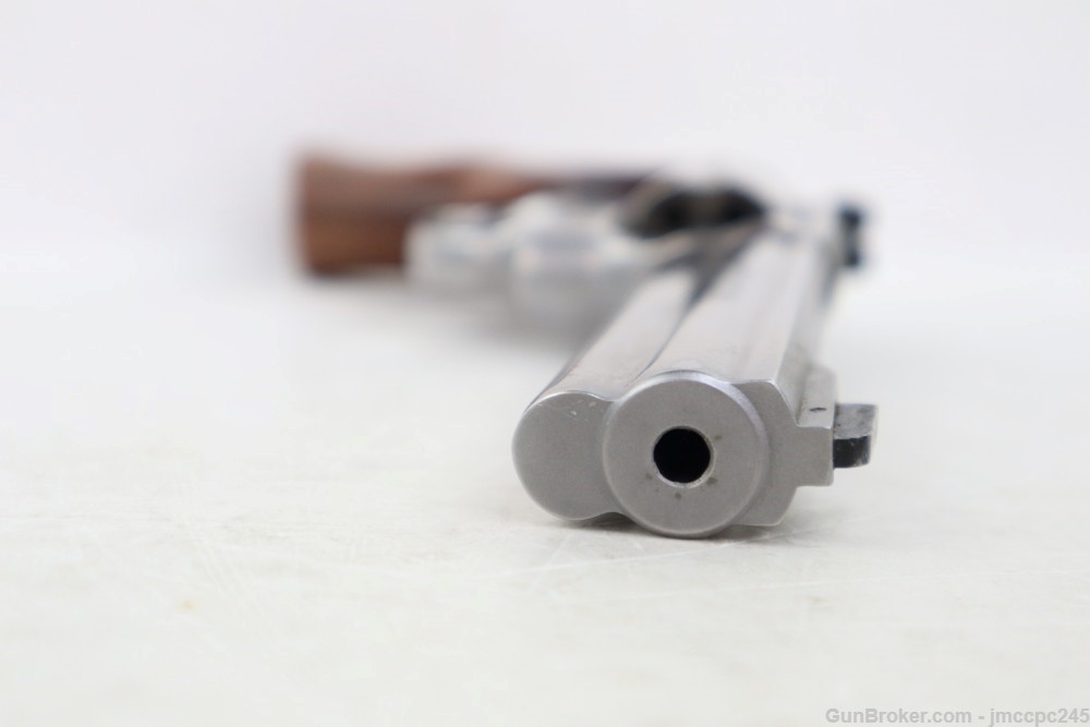 Rare Nice Stainless Smith & Wesson 617-5 .22 LR Revolver W/ Box W/ 6" BBL -img-27