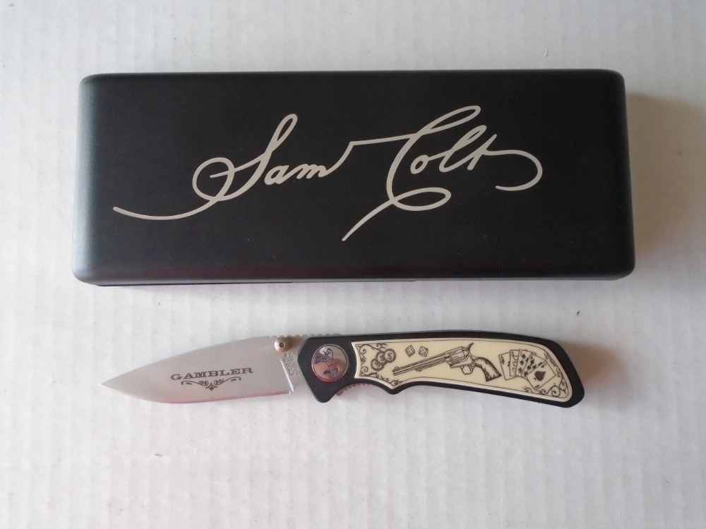 COLT CT53G(Gambler) SIGNATURE SERIES WILDWEST COLLECTION BLADE ERROR KNIFE?-img-8