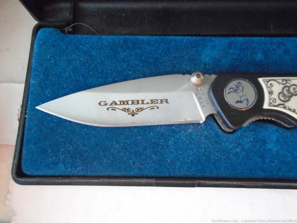 COLT CT53G(Gambler) SIGNATURE SERIES WILDWEST COLLECTION BLADE ERROR KNIFE?-img-1