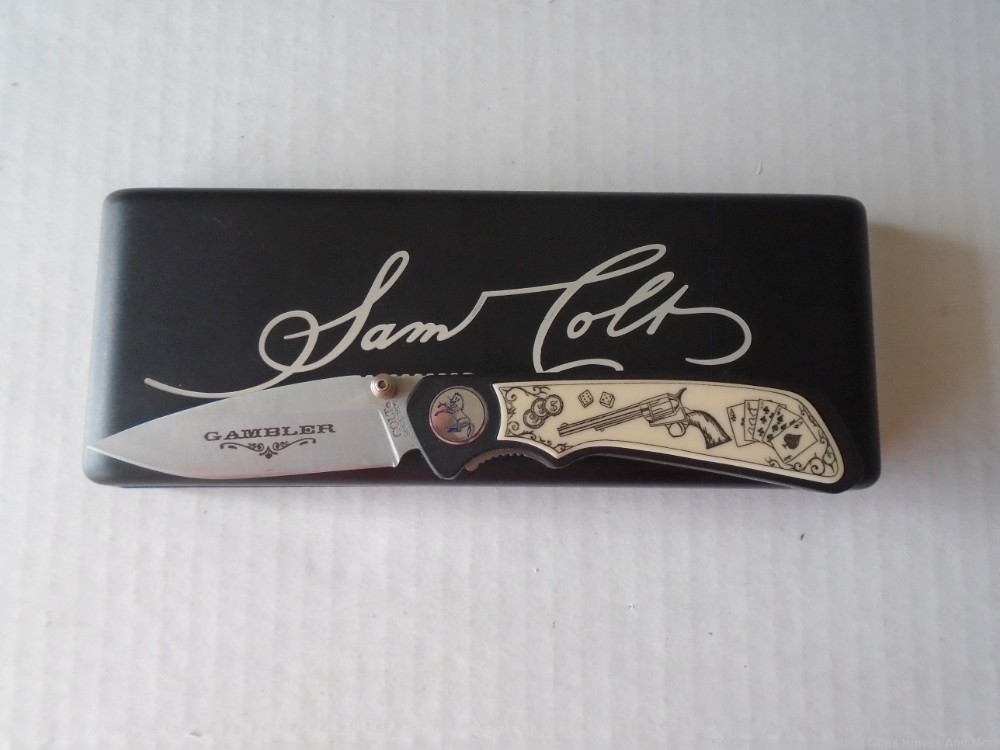 COLT CT53G(Gambler) SIGNATURE SERIES WILDWEST COLLECTION BLADE ERROR KNIFE?-img-14