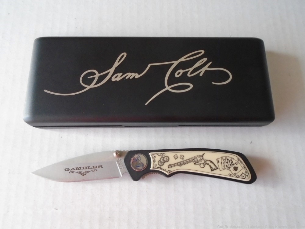 COLT CT53G(Gambler) SIGNATURE SERIES WILDWEST COLLECTION BLADE ERROR KNIFE?-img-9