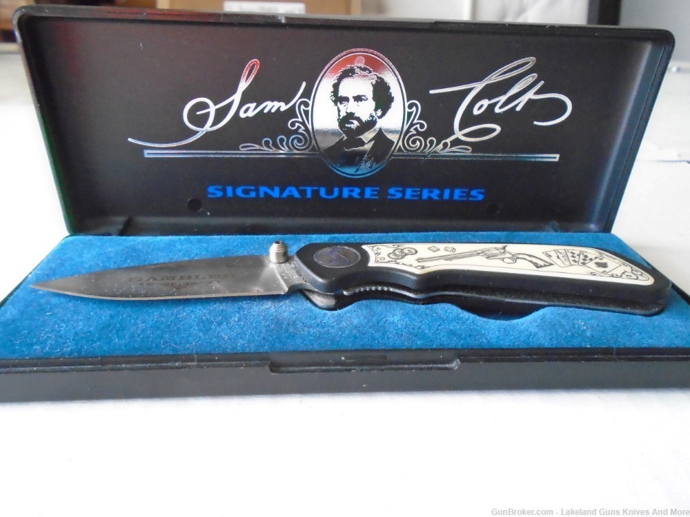 COLT CT53G(Gambler) SIGNATURE SERIES WILDWEST COLLECTION BLADE ERROR KNIFE?-img-7