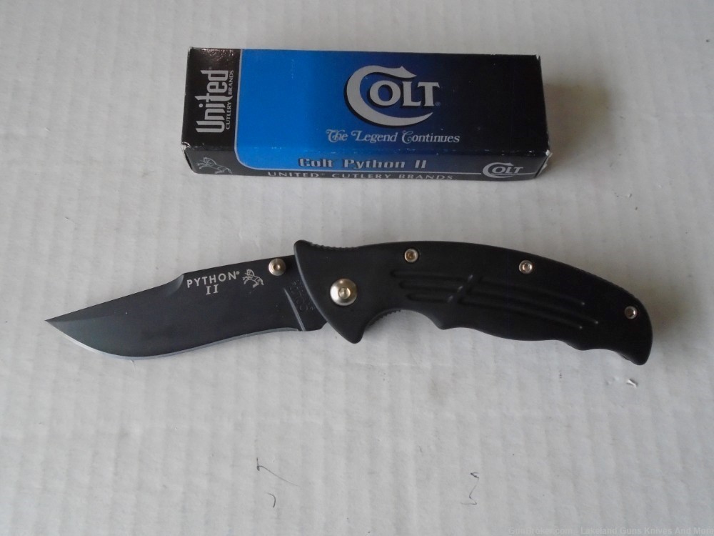 Super Rare NIB Colt CT42-B Python II Knife!  We Sold FOR $243-Now $169.88!-img-0