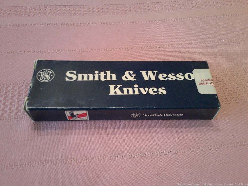 VINTAGE 1990 SMITH & WESSON USA MADE SW-540 1ST PRODUCTION RUN POCKET KNIFE-img-14
