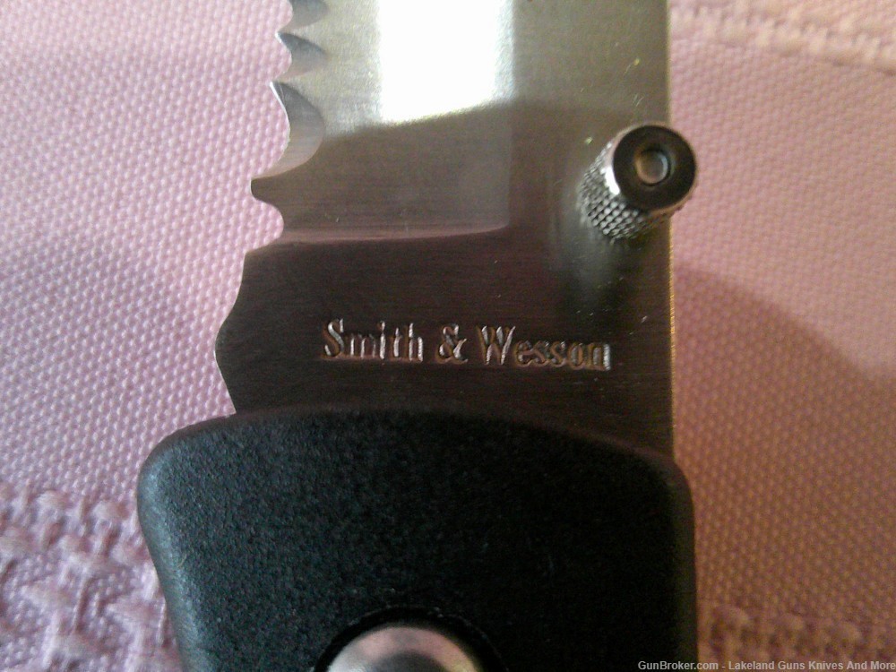 VINTAGE 1990 SMITH & WESSON USA MADE SW-540 1ST PRODUCTION RUN POCKET KNIFE-img-11