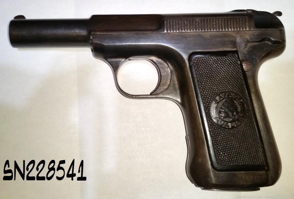 SAVAGE 1907 .32 ACP Pistol. LOT OF SIX in presentation case. One Rare.-img-10