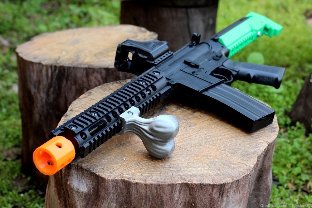 Tactical Balls Sack Foregrip for Picatinny / Weaver Rail - AirPower3D-img-2