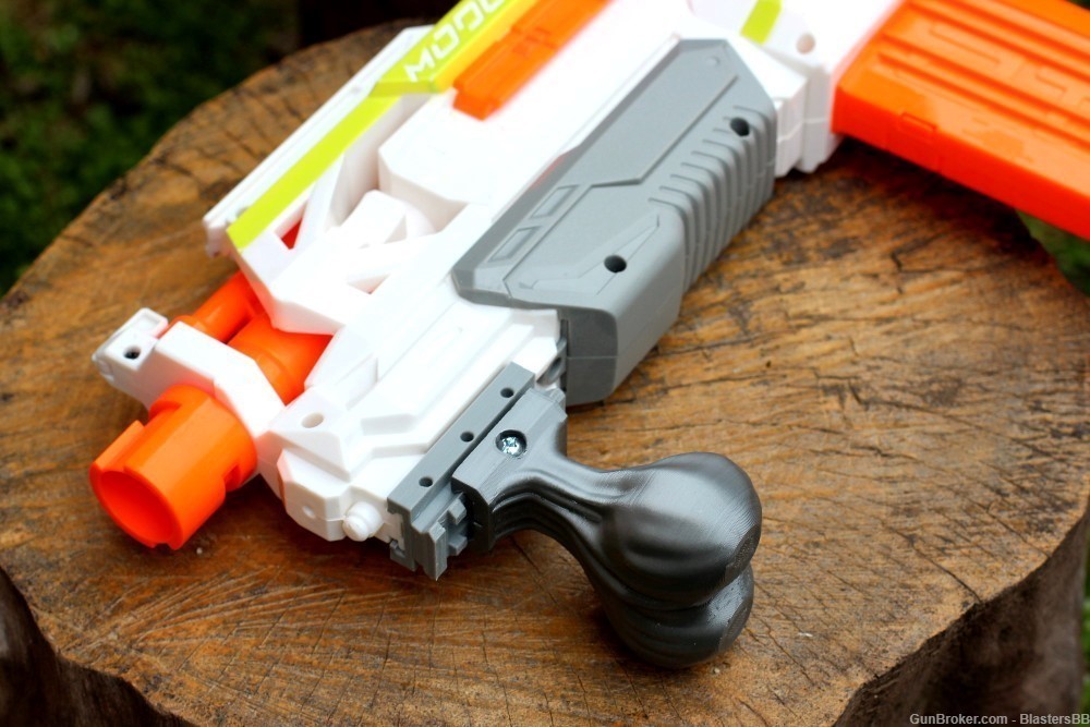 Tactical Balls Sack Foregrip for Nerf Tactical Rail - AirPower3D-img-0